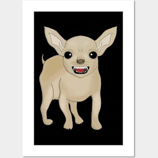 Hilariously Angry Chihuahua Posters and Art